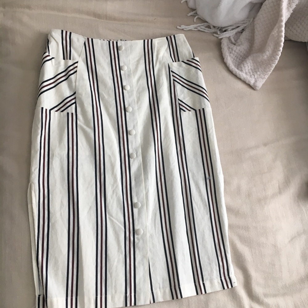 Medium mid calf length skirt